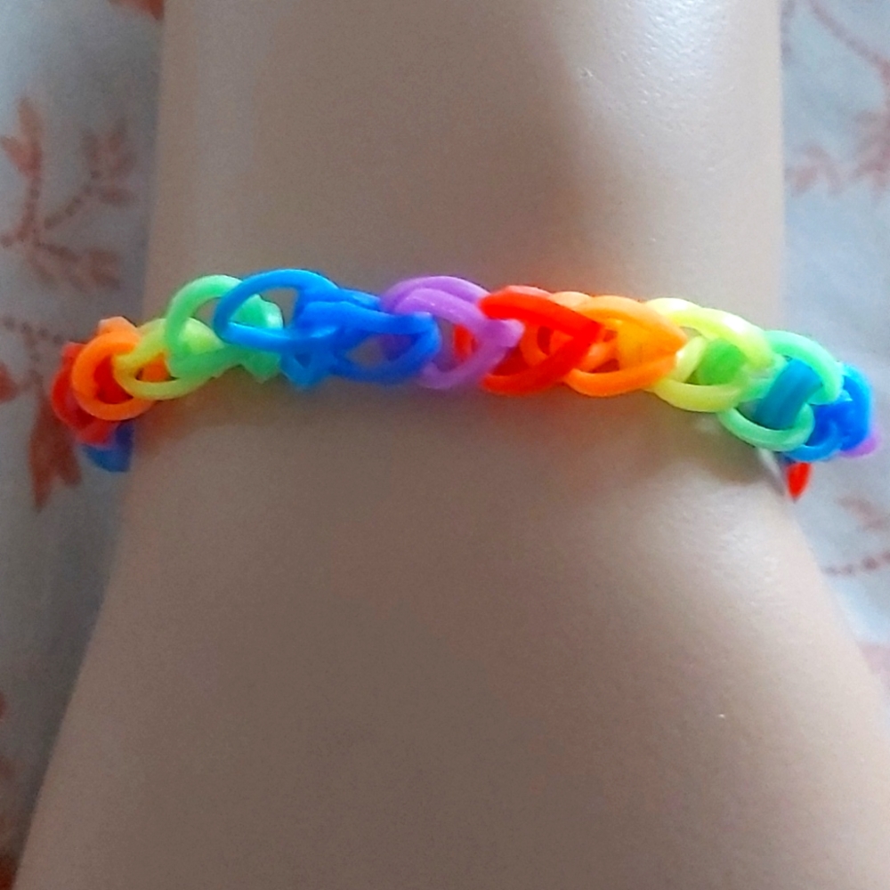 Rainbow loom bracelet